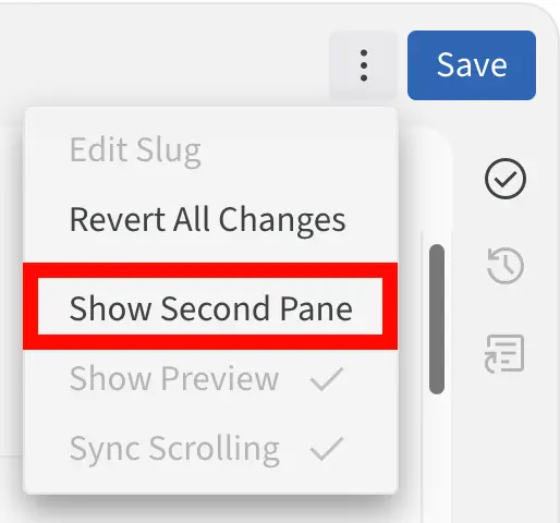 Deactivate the parallel view with multiple languages